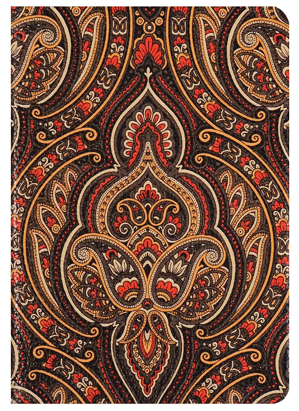 Ежедневник недатированный «Oriental» А6, коричневый, 96 листов, экокожа, InFolio 245028 — 1