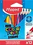 Карандаши цветные Maped, Color'Peps mini Strong, короткие 12 цветов — 254055 — 1