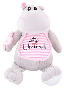 Gulliver/Гулливер Button Blue/Баттон Блу ИГР мягкая Бегемотик с зонтиком 26см 40-11-0201-1""