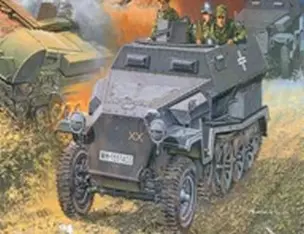 Модель, сборная, DRAGON, бронетранспортер Sd.Kfz.251/1 Ausf.C (1:35) — 2304606 — 1