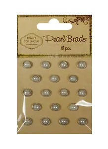 Декоративные брадсы Жемчуг, 18 шт. (11-LA-S20490210)