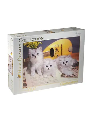 Пазл  Clementoni, HQ Collection 1000 эл. Кейт Кимберлин Музыкальные котята 2495017