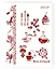 Трафарет пластиковый многоразовый Кухня файв о клок (20х25) (Л-076) — 2340532 — 2