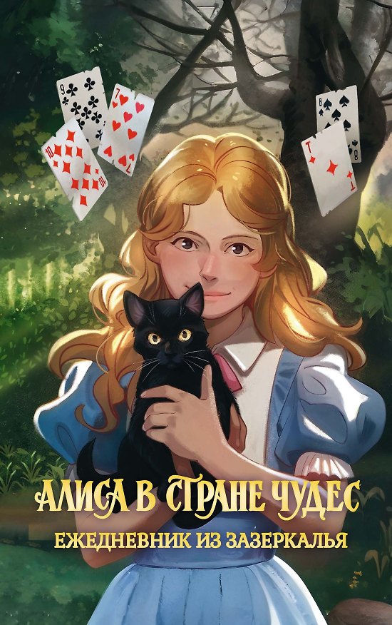 Книга Алиса в Стране чудес. Ежедневник из Зазеркалья () — 1