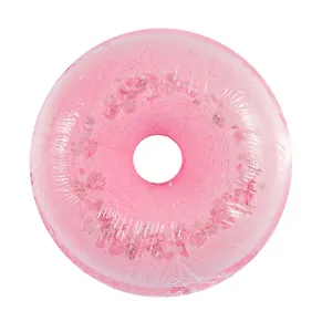Бомбочка-пончик для ванны (130г) (Клубничное мороженое) (ПОН/004)