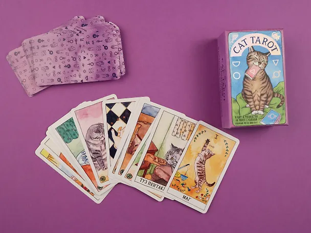 Книга Cat Tarot. Таро Котиков (Меган Линн Котт) — 10
