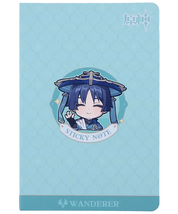 Блоки для записей 04шт "Chibi Expression The Wanderer" диспенсер-книжка 3047493 — 1