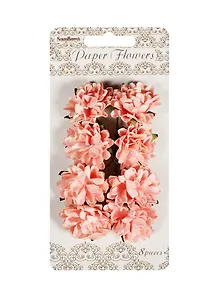 Астры из бумаги Розовые (SCB280307) (8шт.) (ScrapBerrys) (упаковка)