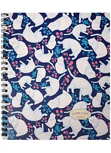 Тетрадь в клетку Unnika, "Лесной орнамент", 48 листов, в ассортименте