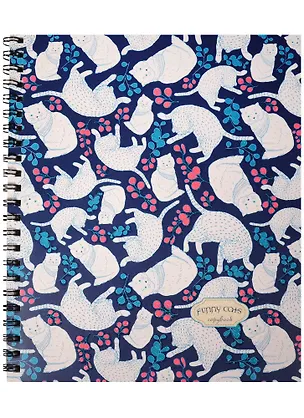 Тетрадь в клетку Unnika, "Лесной орнамент", 48 листов, в ассортименте 242277