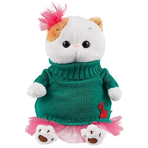 Игрушка мягкая Budi Basa, Ли-Ли в зеленом вязаном платье, 27см 2698214