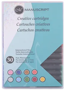 Картриджи 09цв 30шт "Creative", 38мл, блистер, Manuscript