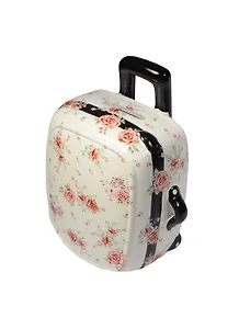 Копилка керамика Чемодан с цветами (12х8,5х15,5 см) (39527)