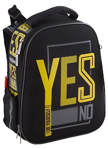 Ранец "ERGONOMIC Classic. YES NO" 37*29*17см, EVA материал, 2отд., нагрудн.стяжка, светоотраж.элементы