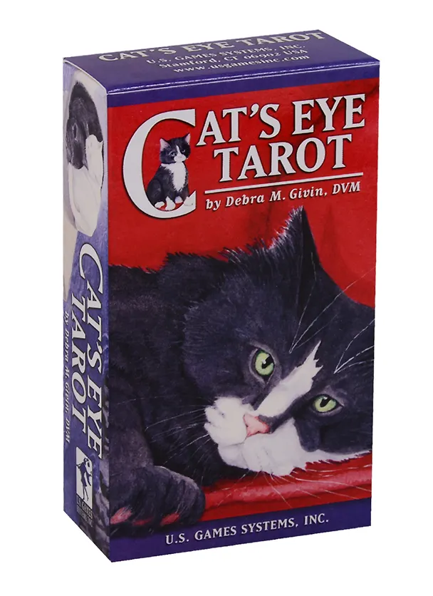 Книга Cats eye tarot (78 карт + инструкция) () — 1