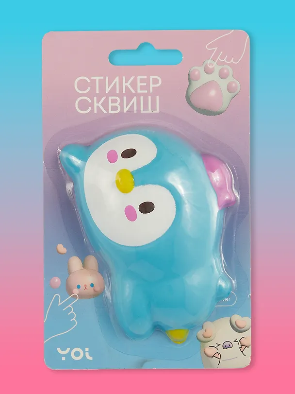 Стикер сквиш "Пингвин" 3026165 — 5