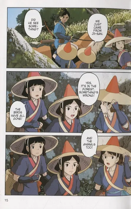Книга Princess Mononoke Film Comic, Volume 1 (Hayao Miyazaki) — 5
