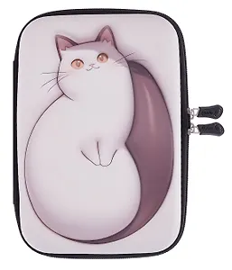 Пенал 1 отделение "Котики 3D", в ассортименте