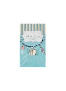 Кулоны в асс.2 Ноутбук серебряный (QA QE 82) (14021298) (упаковка)