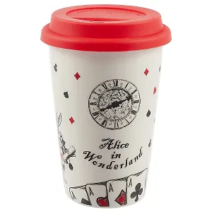 Стакан керамический Алиса в стране чудес (ПВХ бокс)
