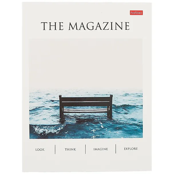 Обложка для тетради со сменным блоком «The magazine», 4 кольца, А5 252779 — 1
