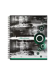 Тетрадь в клетку Полиграфика, Heartbeat, 96 листов, в ассортименте