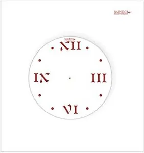 Трафарет пластиковый многоразовый Циферблат римский (13см) (Ц-01/13)