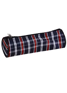 Пенал-тубус шотландка, круглый, ACTION!