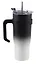 Термостакан с ручкой Черный градиент (пластик/металл) (1200мл) (12-16110-202405-B30) — 3045417 — 2