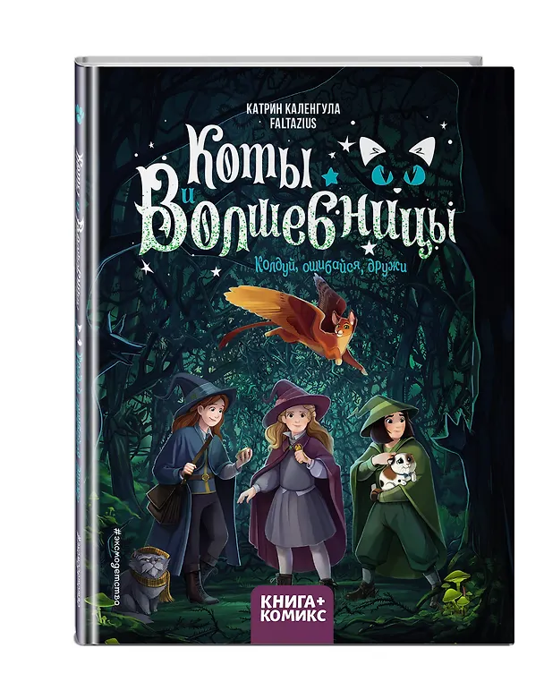 Книга Коты и волшебницы. Том 1. Колдуй, ошибайся, дружи (Катрин Каленгула, Faltazius) — 5