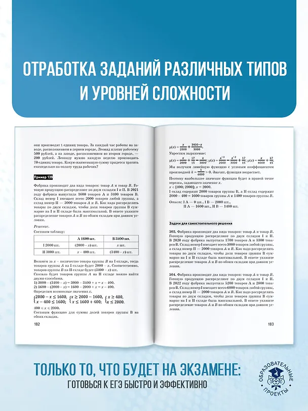 Книга ЕГЭ. Математика. Трудные задания с решениями и ответами для подготовки к единому государственному экзамену (Лев Слонимский, Ирина Слонимская) — 8