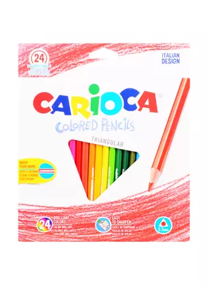 Карандаши цветные Carioca, 24 цвета — 257953 — 1