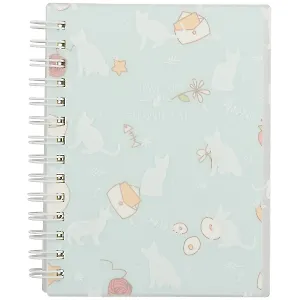 Записная книжка "White cat", А6, линейка, 64 листа