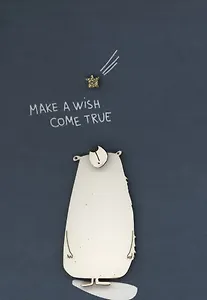Открытка "Make a wish, come true"