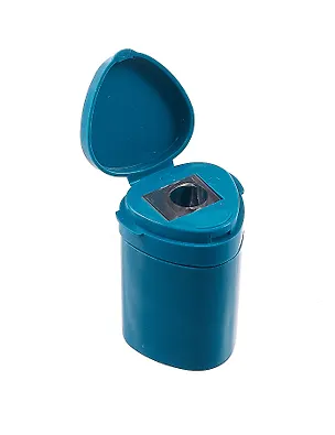 Точилка 1отв. "ClickUp Mini, Reef" с контейнером, ассорти, ERICH KRAUSE 3110862