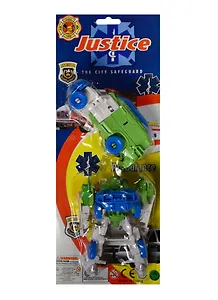 Набор Робот-трансформер (716380) (2 штуки) (цвета микс) (3+) (блистер)