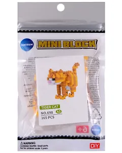 Конструктор "Полосатый кот", 165 элементов, пластик, во флоупаке