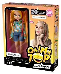 Игровой набор с куклой и аксессуарами DIY «Oh!My Top» Art (3+)
