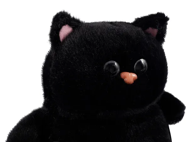 Мягкая игрушка «Котик с щечками», черный, 22 см 3075165 — 5