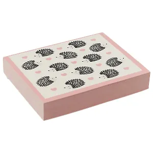 Блок для записей «Ёжики с сердечками», 80х105 мм, 170 листов