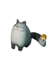 Фигурка Кошка с птичкой (450-346) 6СМ