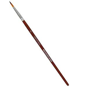 Синтетическая кисть, круглая, № 2