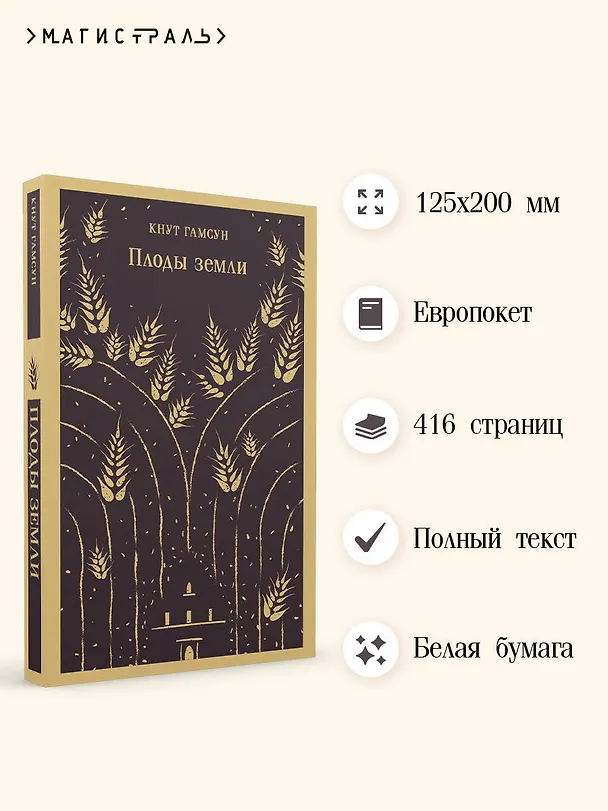 Книга Плоды земли (Кнут Гамсун) — 7