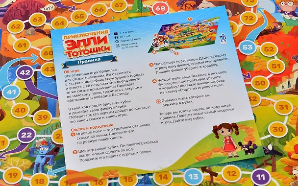 Настольная игра Magellan Приключения Элли и Тотошки MAG119844 2840036 — 7