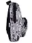 Рюкзак молодежный "Пайетки. Серый/черный" — 246341 — 2