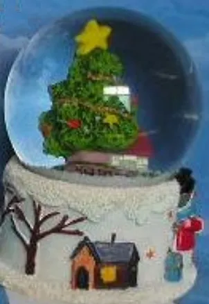 Новогодняя декоративная фигурка со стеклянным шаром 6.5X6.5X9.5 (31765) 2380719