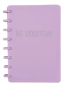 Тетрадь в линейку Be positive, 80 листов, в ассортименте