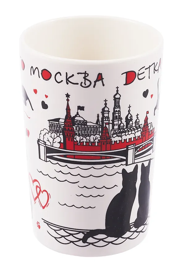 Кружка Московские коты (фарфор) (350мл) (Москва) (065-4-19-CAT) 3135306 — 4