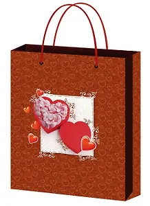 Пакет подарочный бумажный А4 26,4*32,7 LUX, ламинат, муж.тематика, 005 L, МегаМАГ