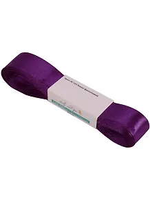 Лента атласная 20мм (5,6м) Цв. № 153 Темно-фиолетовый (HY020153)